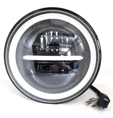 Perfect Minus 7 inch LED H4 Fitting Headlight